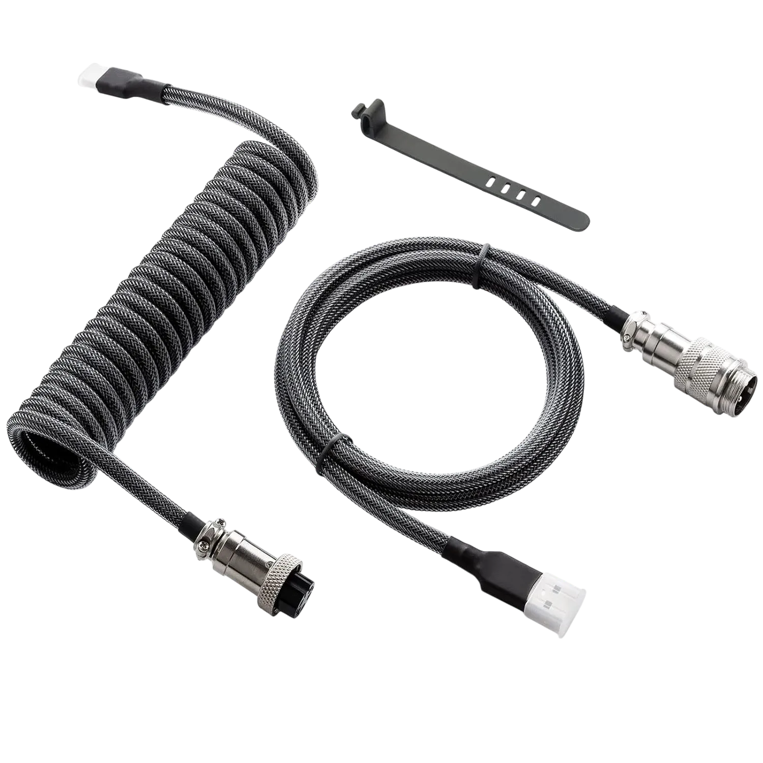 GUNMJO Pro Custom Coiled USB C Cable for Gaming Keyboard